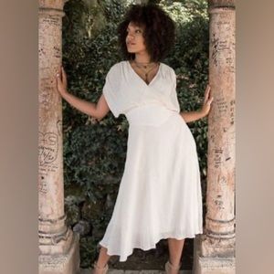 Joyfolie Boutique Katia Dress in Ecru XL